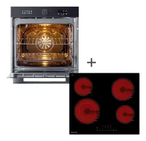 Comprar Combo Cocción Vondom Horno Empotrable + Anafe Vitro 60cm