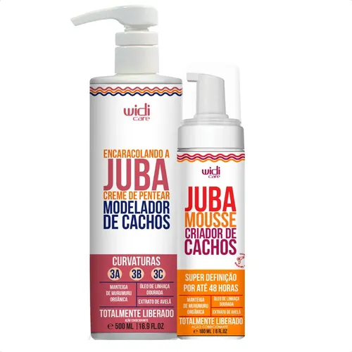 Encaracolando A Juba + Mousse Criador De Cachos Widi Care
