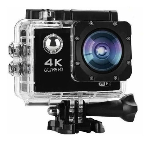 Imagem 2 de 7 de Mini Câmera Filmadora Sports 4k 1080p Prova D'agua Moto Bike