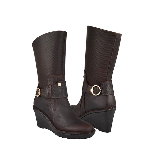 Botas Lobo Solo 5663 Piel Cafe 