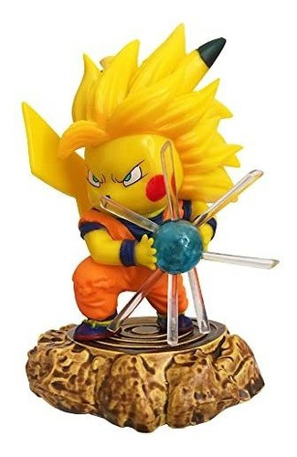 Kipadom Anime Goku Figura De Acción Pikac Cosplay G6v88