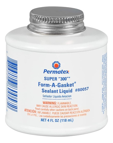 Permatex  Super &#34;300&#34; Form-a-junta Sellador, 4 Oz