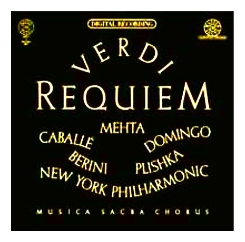 Verdi Requiem Caballe Domingo Zubin Metha 2 Vinilos