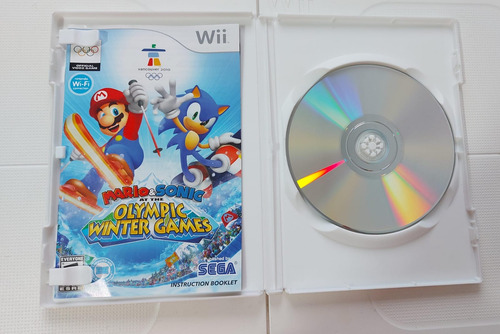Mario And Sonic, Olimpic Winter Games.nintendo Wii Original (Usado)