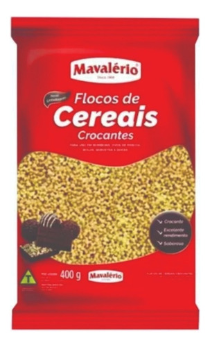 Flocos De Cereais Crocantes 400g Mavalério