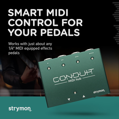 Interfaz Del Cubo Midi Usb Conduit Strymon Para Pedales Y De