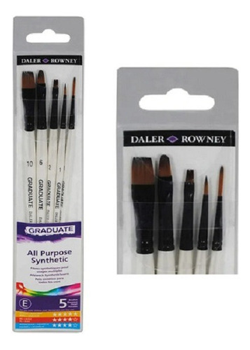 Set De Pinceles Daler Rowney X 5 (212550001)