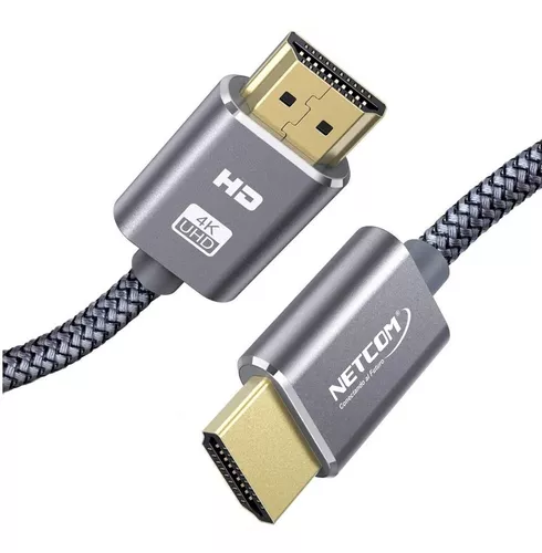 Cable Mini Hdmi a Hdmi 10 Metros NETCOM 2.0 4K 60 Hz ULTRA HD eARC