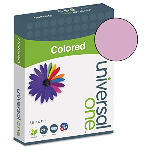 Papel De Color Universal 11212, 20 Libras, 8-1-2 X 11, Orquí