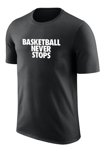 Remera Basketball Never Stop