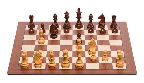 Set De Tablero Ajedrez De Madera Dgt
