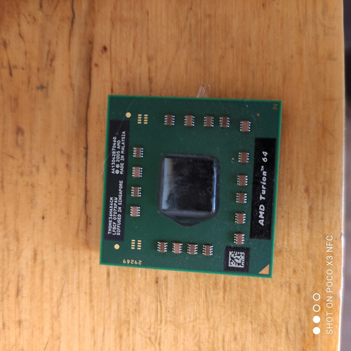 Microprocesador De Laptop Amd Turion Tmdmk36hax4cm  