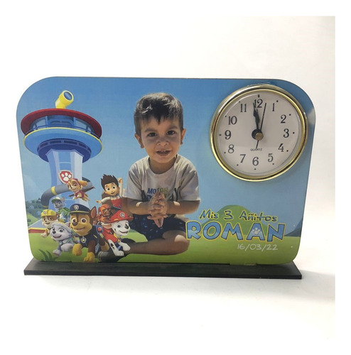 Reloj Souvenirs Personalizado Con Foto Y Nombre