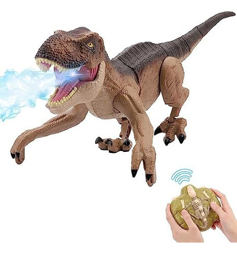 Iqkidz Robot De Dinosaurio Con Control Remoto Toys-rc Re [u]