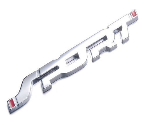Emblema Sport En Metal Compatible Con Toyota Chevrolet Kia