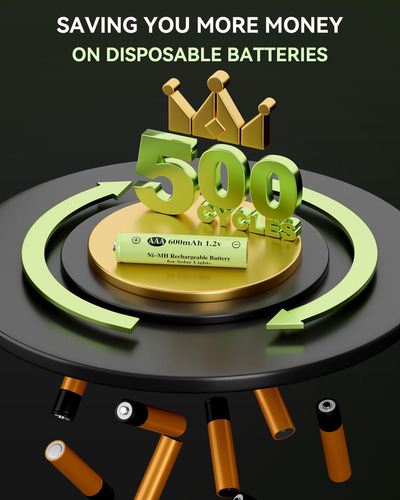Batería Recargable Ni-mh Aaa 1.2 V Para Luces Solares