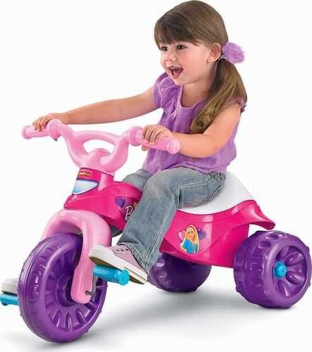 Imagen 2 de 5 de Triciclo Bicicleta Fisher Price Barbie Original Niña