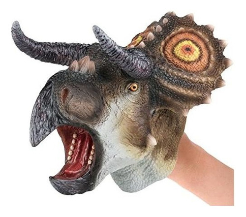 Marionetas De Mano De Dinosaurio Triceratops De Gemini&geniu