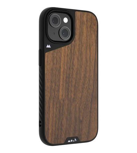 Funda Case iPhone 15 Plus Madera Premium Con Magsafe - Mous