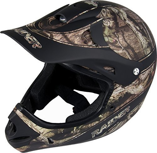 Raider Casco Emboscada Mx Para Adulto Madera De Roble Maciza