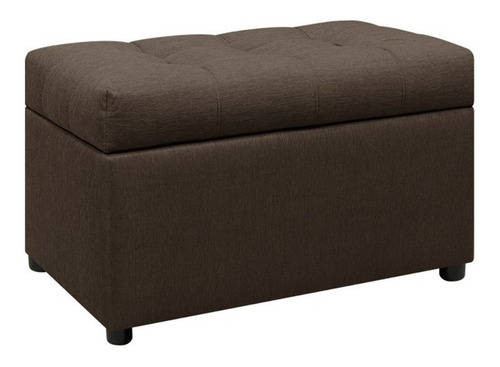 Imagen 5 de 8 de Combo Sofá Cama George Con Brazos Tela + Puff Baúl + Coffee