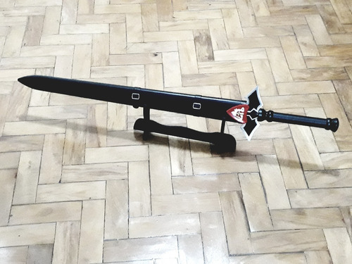 Imagem 3 de 10 de Espada Long Sword Kirito Em Aço Sword Art Online