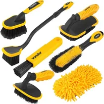 Comprar Kit De Escovas Para Limpeza Automotiva Com 7 Peças Vonder