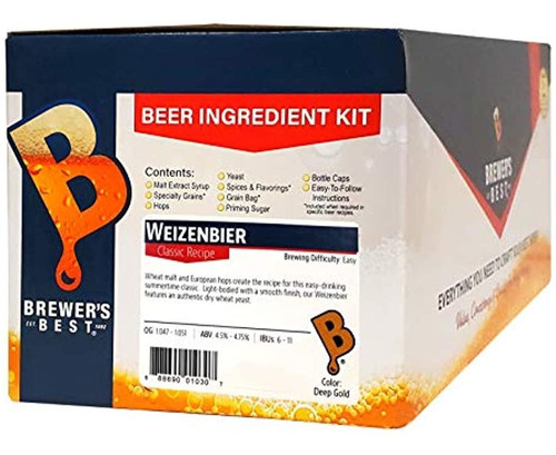 El Mejor Kit De Ingredientes De Cerveza Weizenbier De Brewer