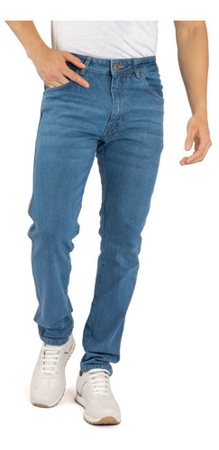 Pantalon Denim Pinerolo Ii Azul Claro Donatelli