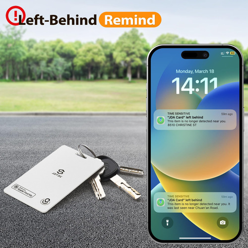 Jsl Jdtdc Mfi Certified Wallet Tracker-card Key-wallet-finde