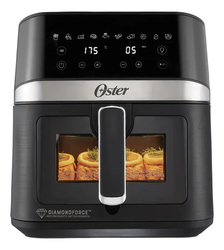 Freidora De Aire Digital Oster, Diamondforce, 6l Ckstaf60wdd