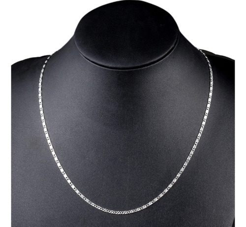 Collar Cadena Plata 925 Hombre Elegante Mujer Regalo Moda