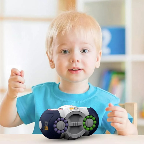 Cubo De Frijol Mágico Giratorio Juego De Rompecabezas De Bol
