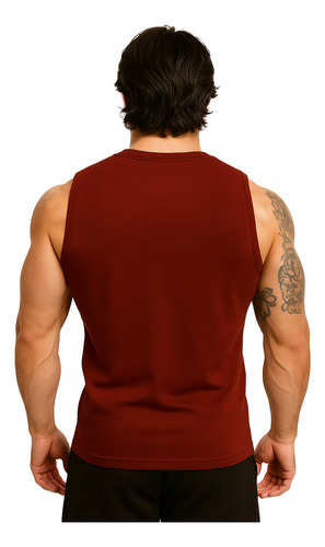 2 Playeras Sin Mangas Deportivas Hombre Ligera Transpirable