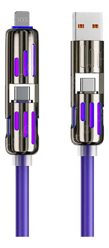 Cable De Carga Rápida De 240 W Con Interfaces 4 En 1