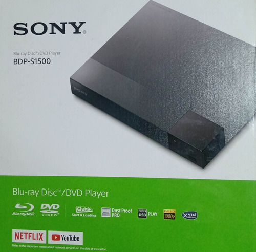 Imagen 2 de 2 de Sony Bdp-s1500 - Reproductor De Blu-ray