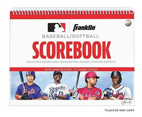 Libro Puntuación Béisbol Y Softbol - 25 Juegos