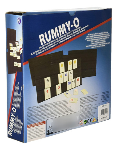 Rummy O Basico Juego De Mesa 2 - 4 Jugadores
