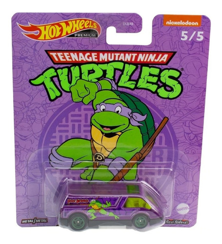 Hot Wheels - Teenage Mutant Ninja Turtles | Dream Van Xgw Color Morado
