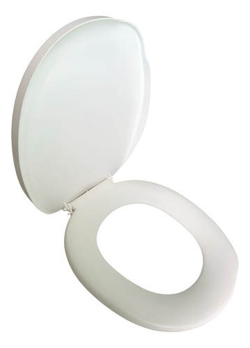 Tampa De Vaso Almofadada Assento Universal Branco Gkl