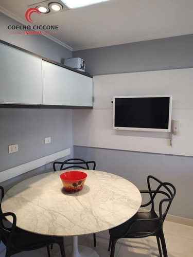 Imagem 10 de 15 de Apartamento 3 Dormitorios Sendo 3 Suites - Bairro - Jardim - Santo Andre - V-5549