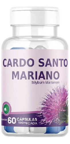 Cardo Mariano Silimarina 60 Capsulas 500mg