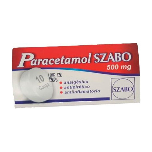 Paracetamol Szabo 10 Comprimidos