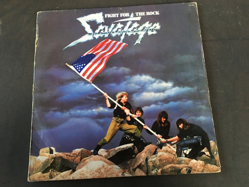 Lp Savatage Fight For The Rock 1986