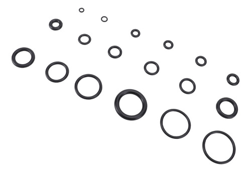 Surtido De Anillos Tóricos De Goma, 225 Piezas, Juego De Ani
