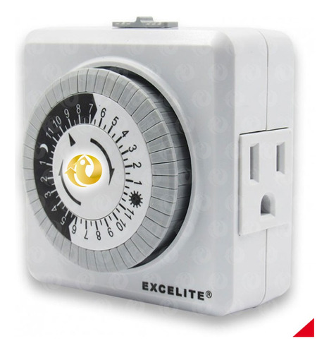 Programador Electrico Timer Reloj 110v 24h Temporizador