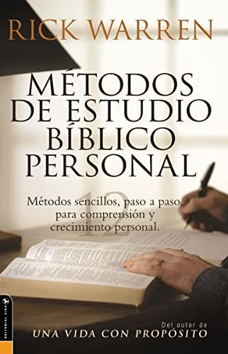 Libro : Metodos De Estudio Biblico Personal (personal Bible