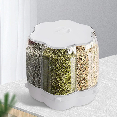 Dispensador De Alimentos Rotativo Dnysysj 360° 6