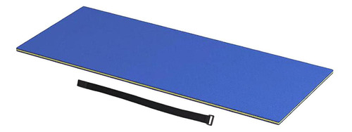 Colchoneta Flotante De Agua, Manta Azul 110x40x3,3cm