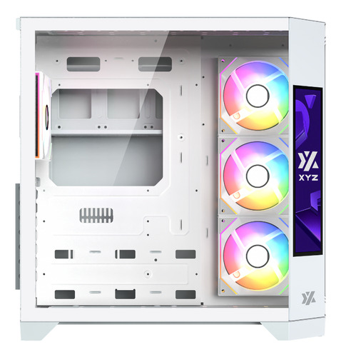 Gabnete Xyz Neutron White 4fans A-rgb 120mm Controlador Dual Chamber